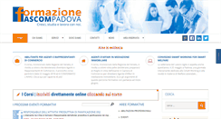 Desktop Screenshot of formazionepadova.com